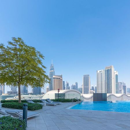 Lux Apt-Burj View Opp. Dxb Mall Dubai Exterior foto