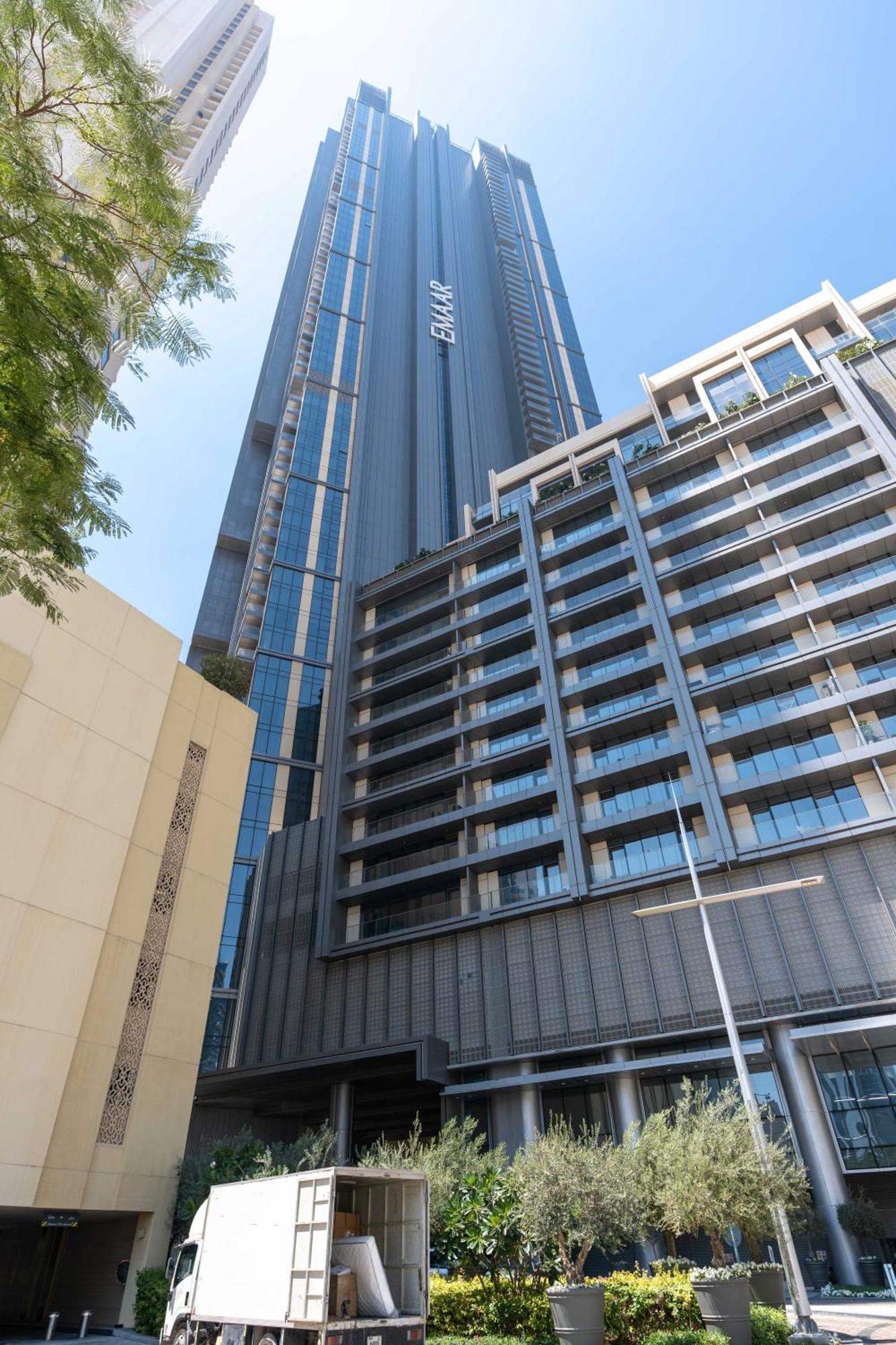 Lux Apt-Burj View Opp. Dxb Mall Dubai Exterior foto