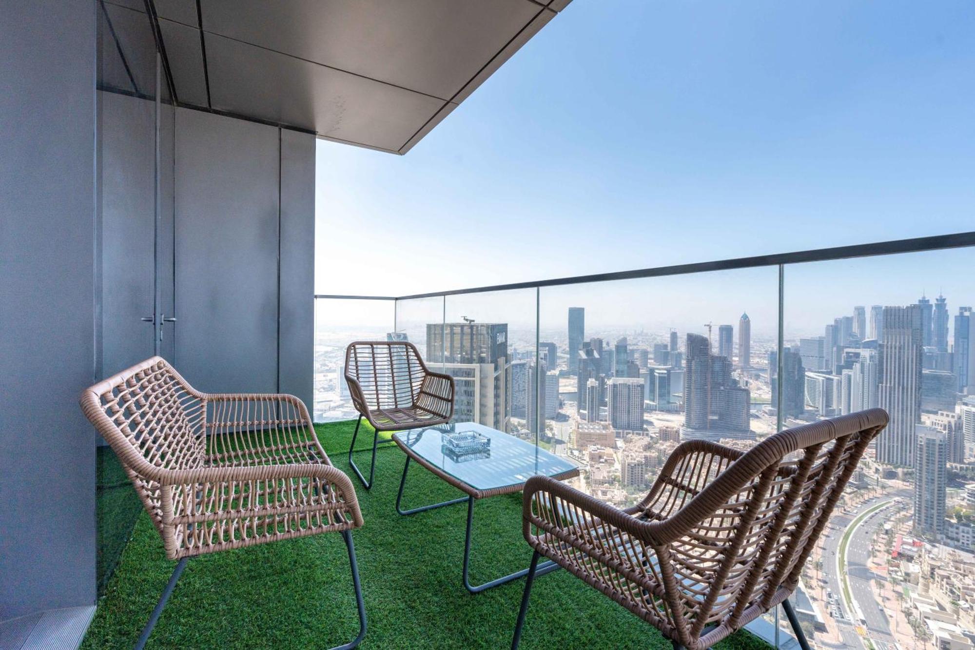 Lux Apt-Burj View Opp. Dxb Mall Dubai Exterior foto